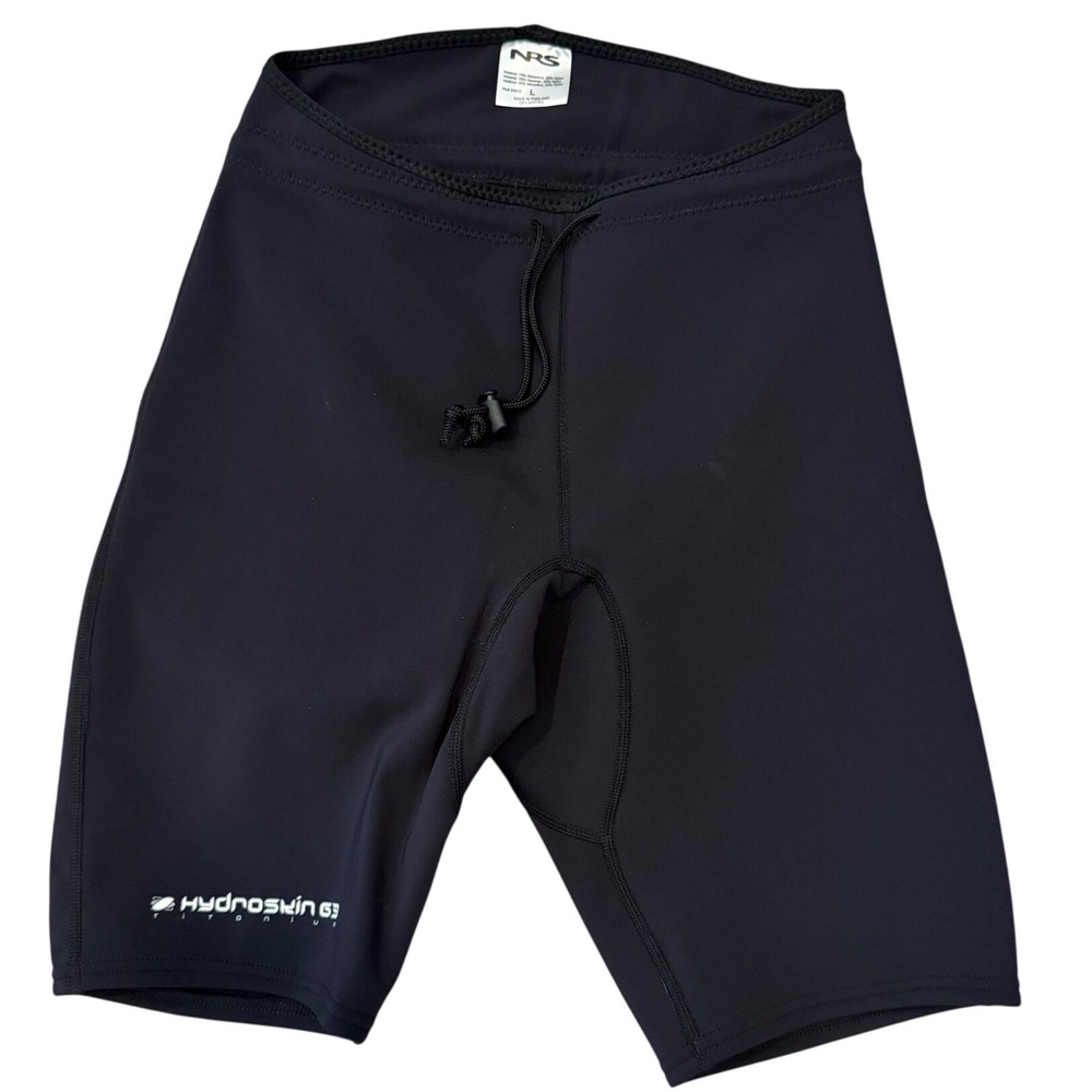NRS Hydroskin 0.5 Neoprene Shorts Black Water Sports Kayak Paddleboard Mens L